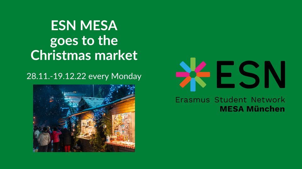 MESA goes to the Christmas market
