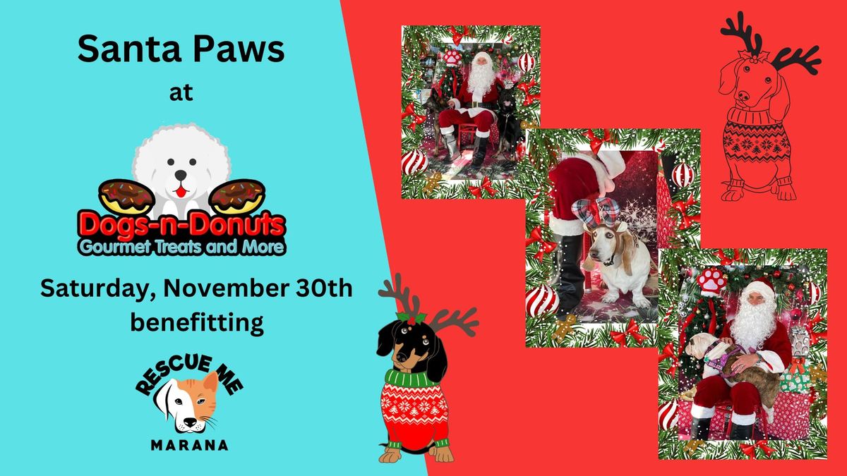 Santa Paws at Dogs-n-Donuts