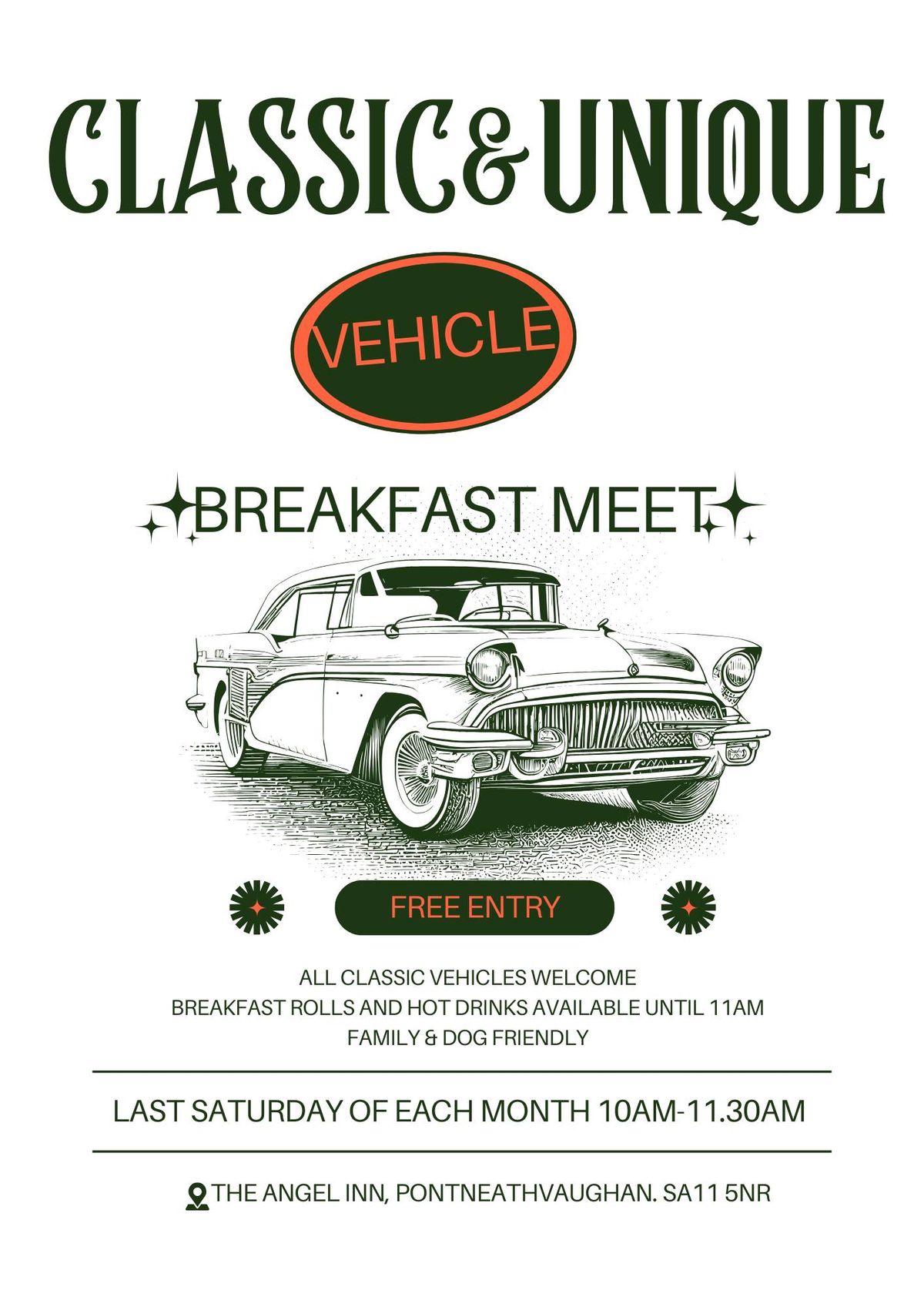 Classic & Unique Vehicle Breakfast Meet