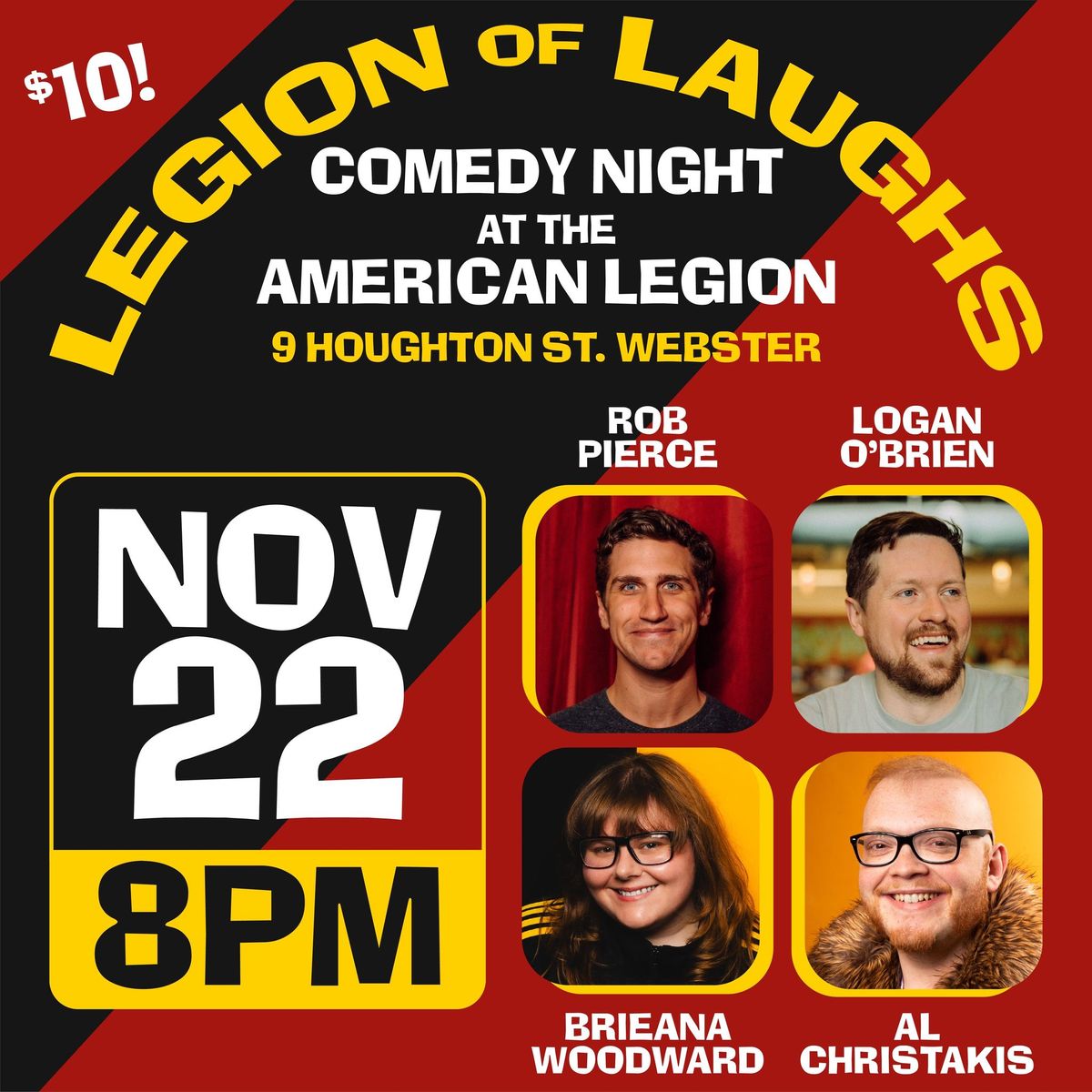 Legion of Laughs Comedy Night! 