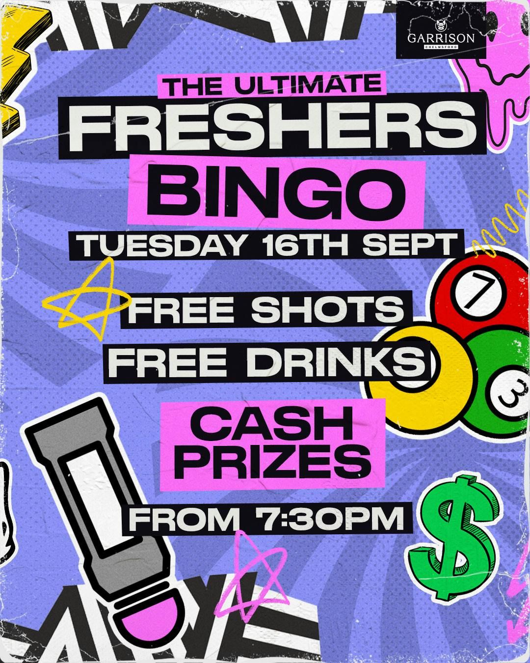 The Ultimate Freshers Bingo!