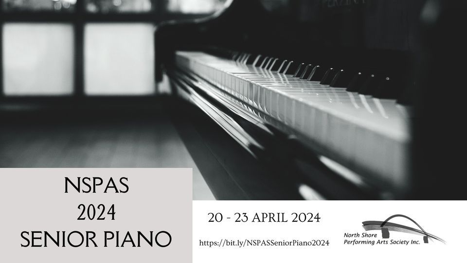 SENIOR PIANO | North Shore Performing Arts Competition 2024