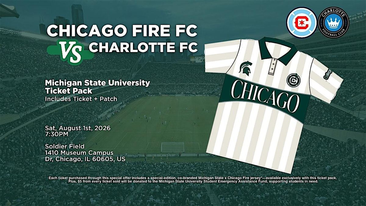 Chicago Fire Game Watch - MSU Night!