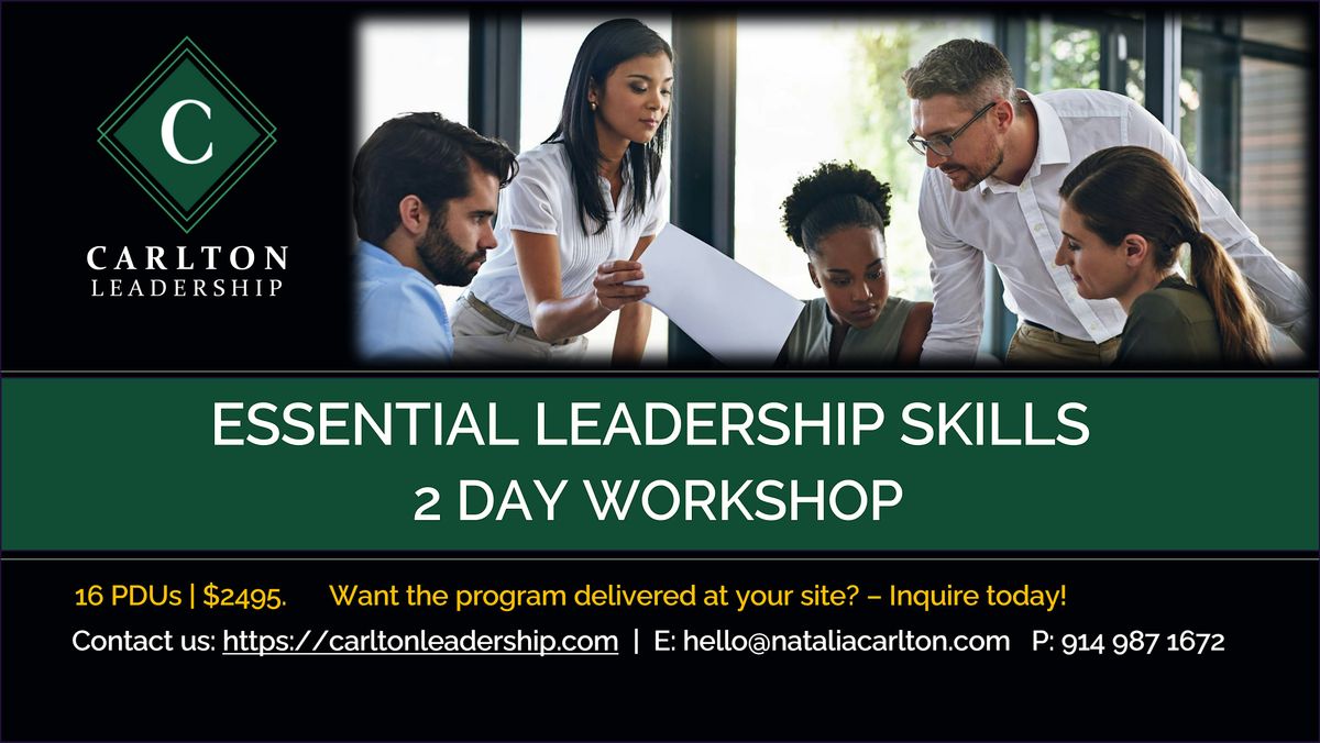 Essential Leadership Skills | August 13 -14