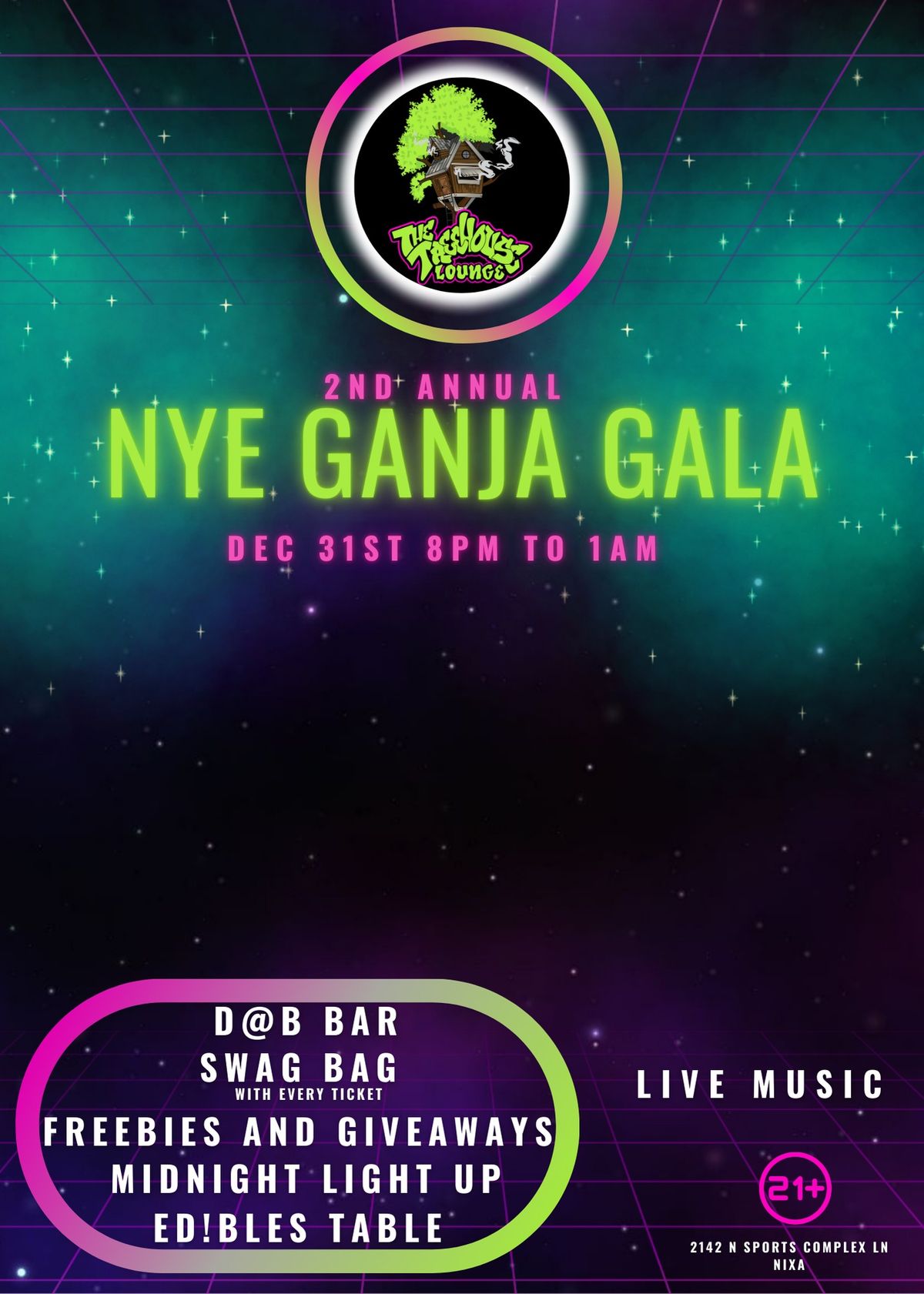 2nd Annual NYE G@nja Gala