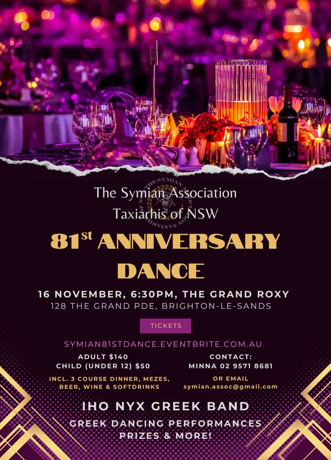 Symian 81st Anniversary Dance