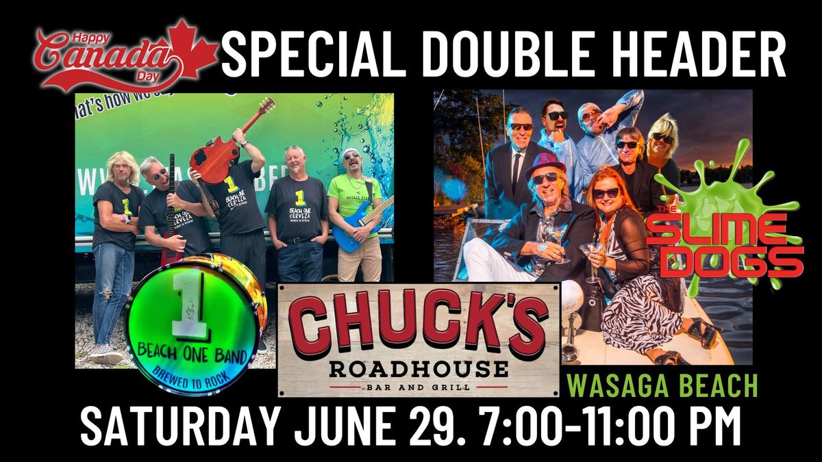 Beach One Band & Slime Dogs at Chuck's Roadhouse Wasaga