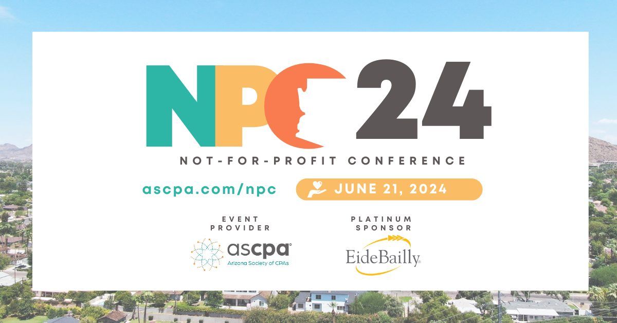 The ASCPA's Not-for-Profit Conference