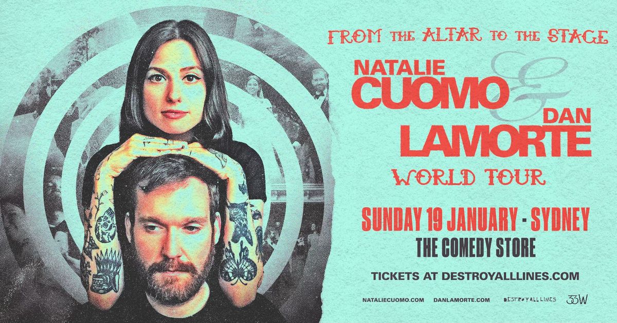 Natalie Cuomo and Dan LaMorte \/\/ Sydney \/\/ The Comedy Store | 18+