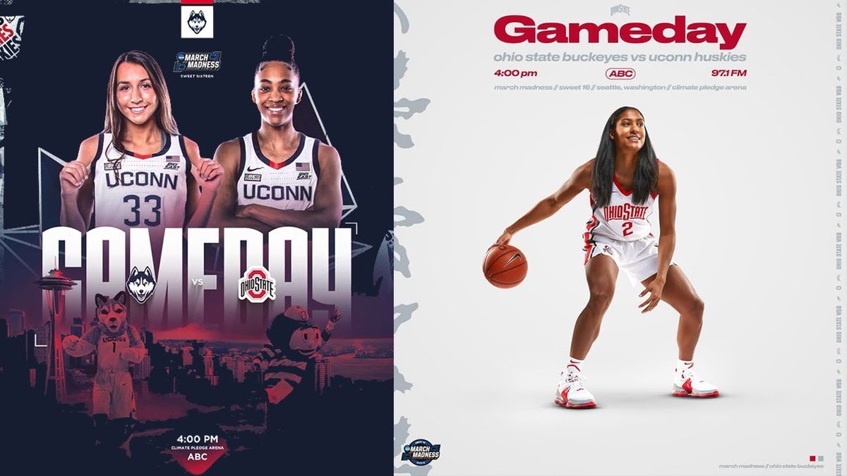 Ohio State Buckeyes at UConn Huskies Womens Basketball