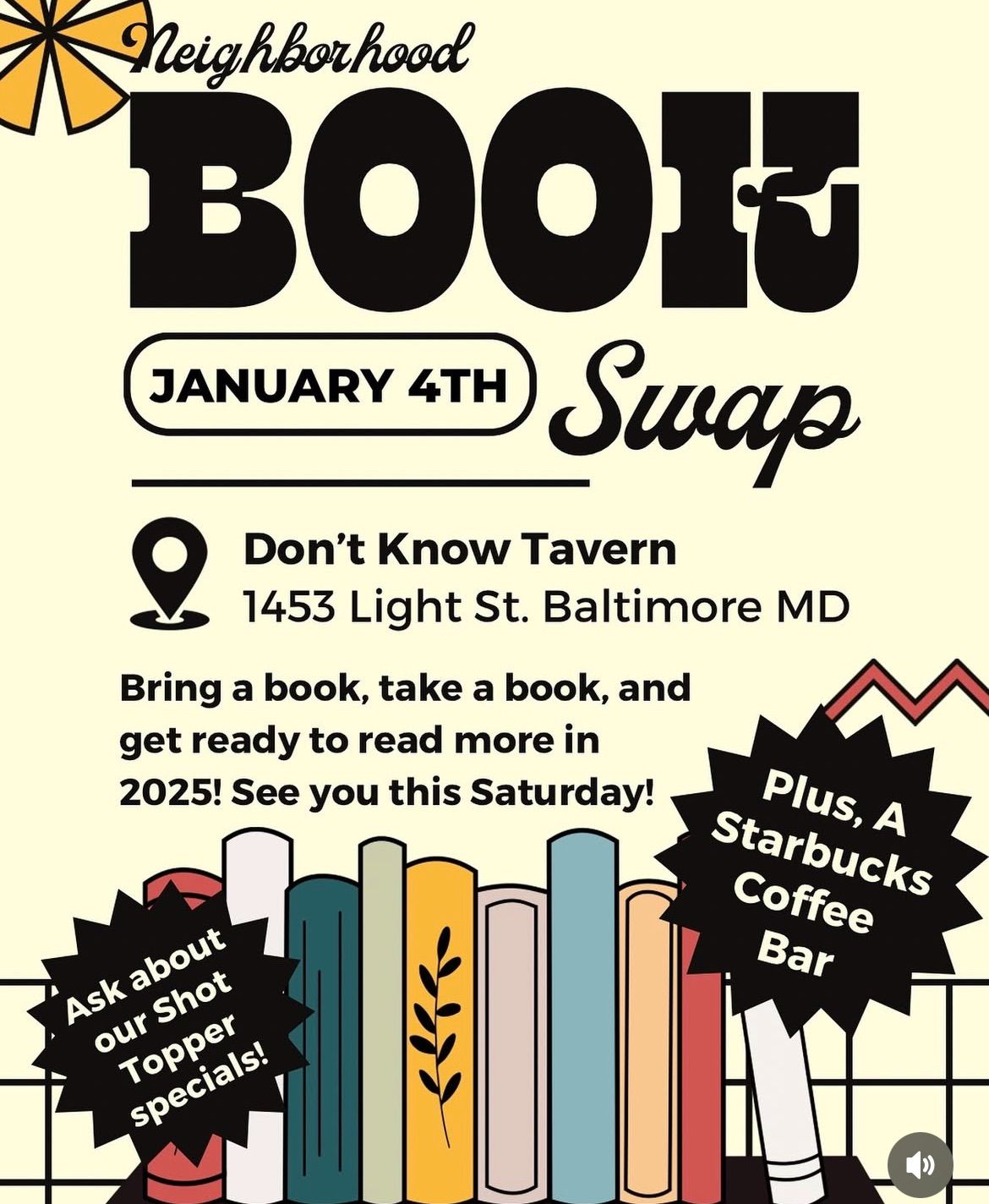 Don\u2019t Know Tavern Neighborhood Book Swap