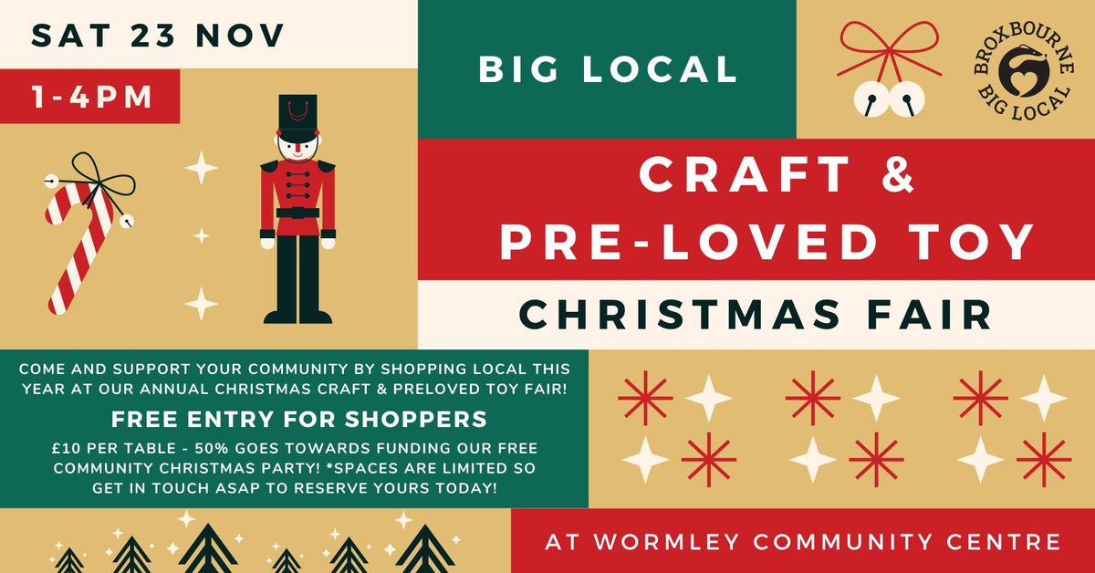 Christmas Craft & Pre-Loved Toy Fair