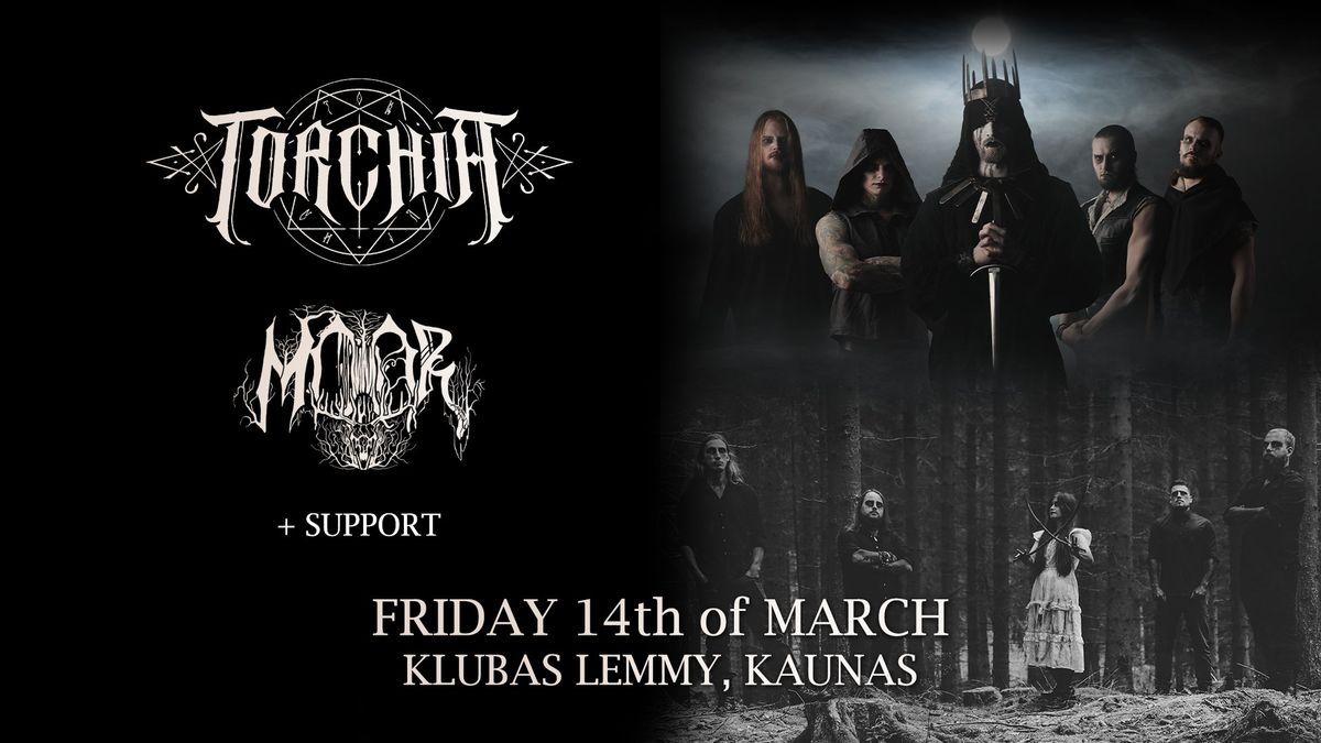 TORCHIA (FIN) \/ MOOR (GER) + GRIEFGOD (LIT) at Klubas Lemmy, Kaunas