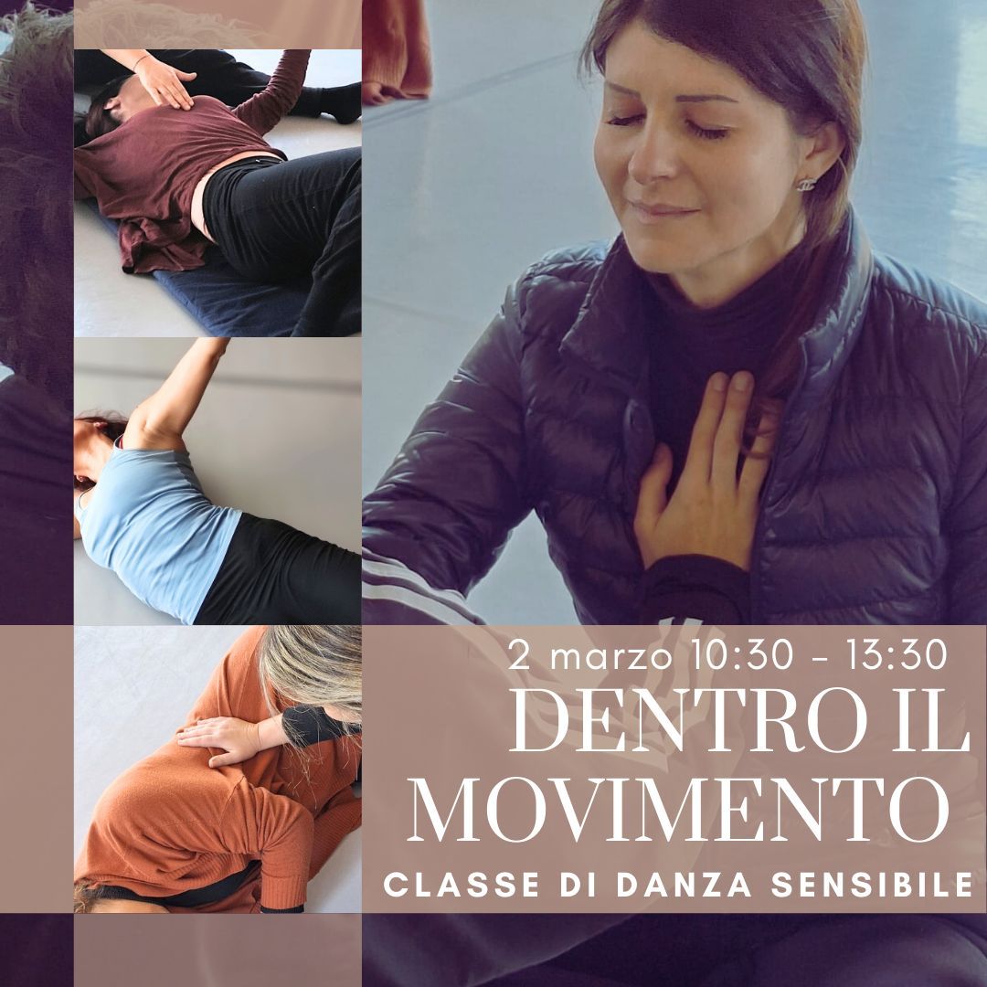 Dentro il Movimento classe di Danza Sensibile a Roma