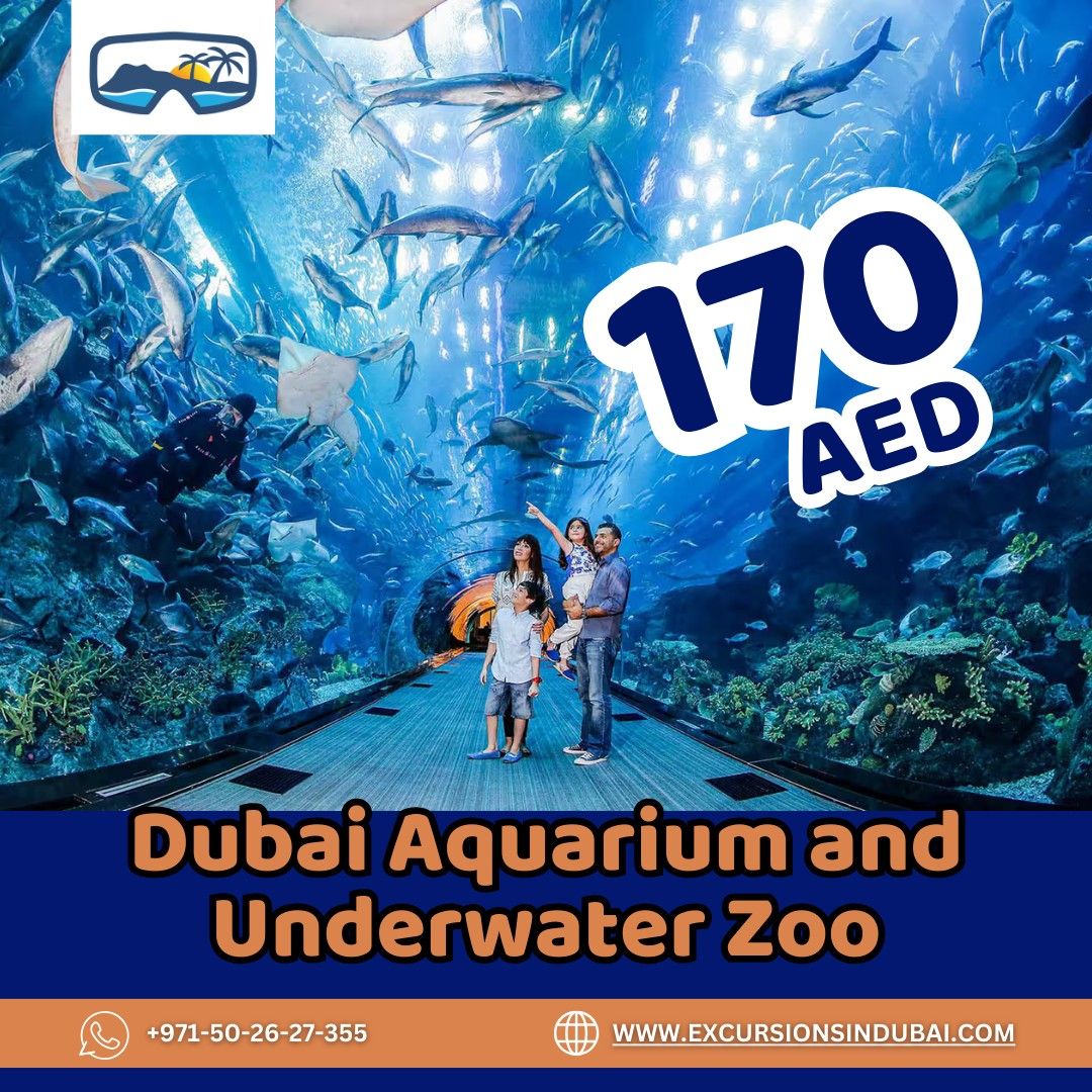 Explore the Dubai Aquarium and Underwater Zoo