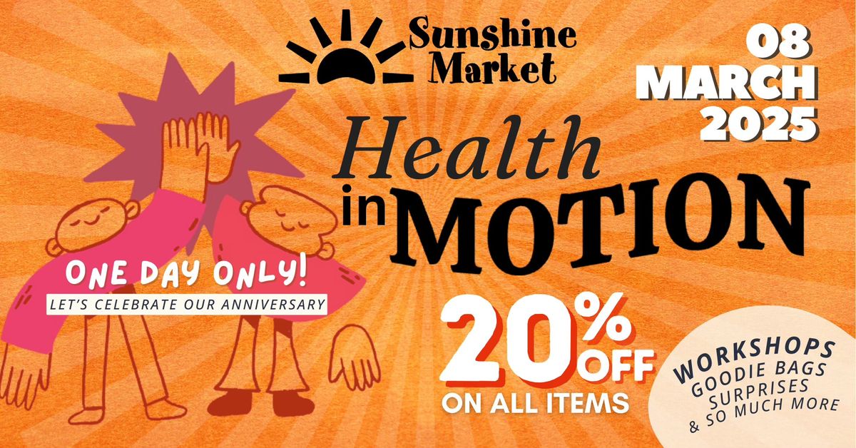 Health in Motion - 20%OFF SALE!