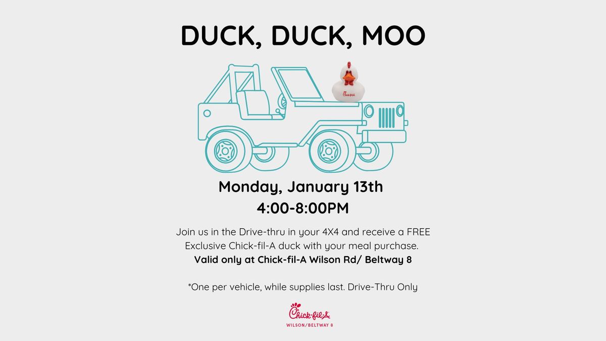 Drive-Thru Event - Monday, January 13th