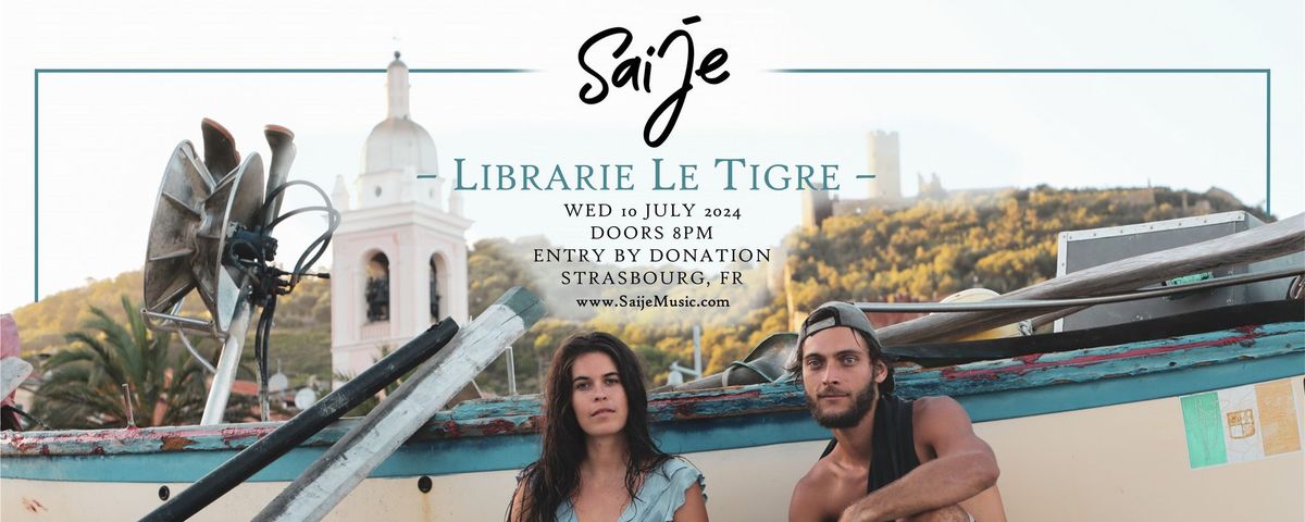 SAIJE \/\/ Librarie Le Tigre \/\/ STRASBOURG, FR