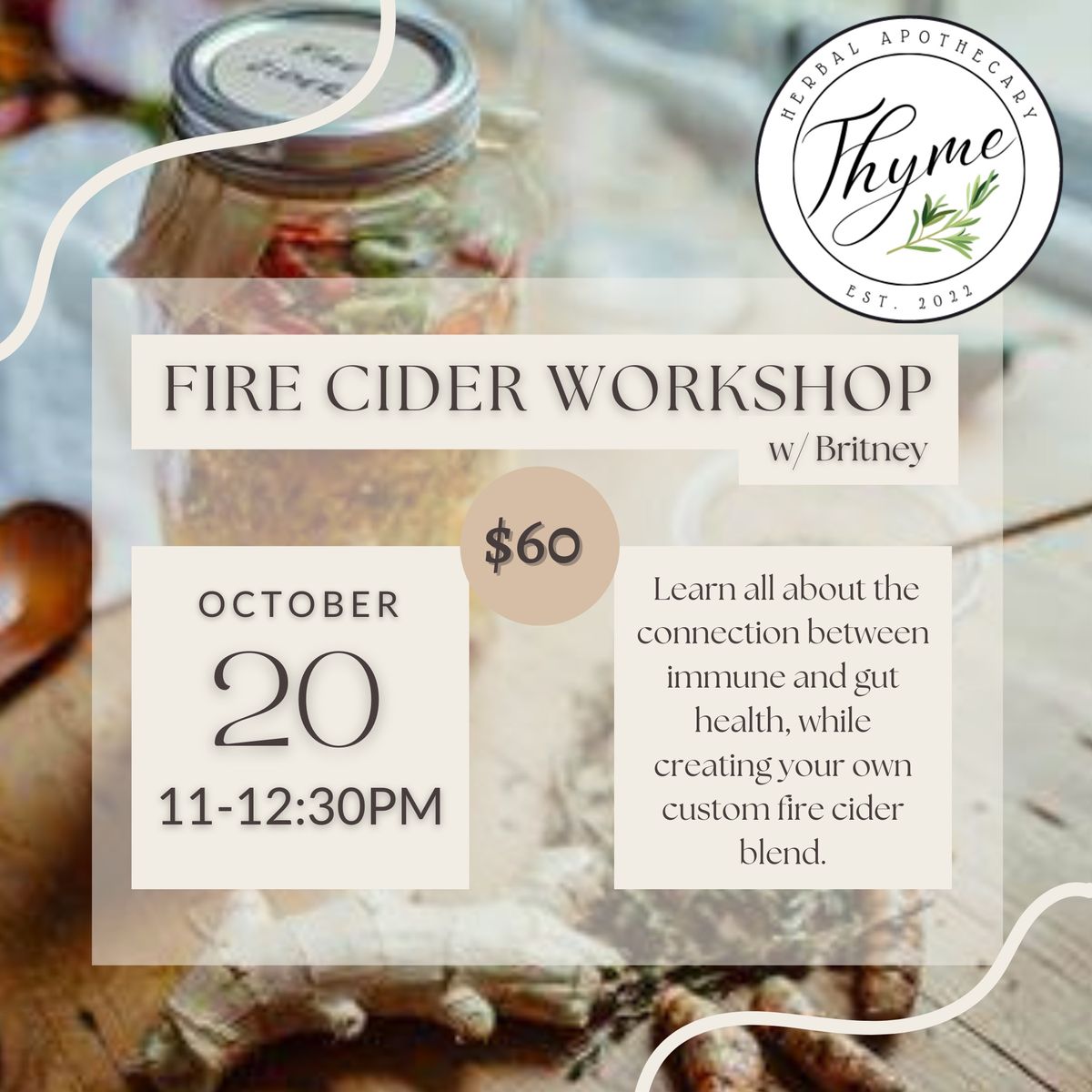 Fire Cider Workshop 