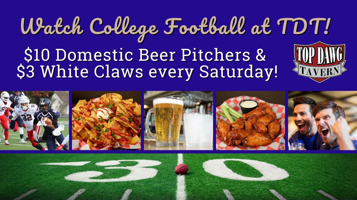 Watch the SEC Championship at Top Dawg Tavern!