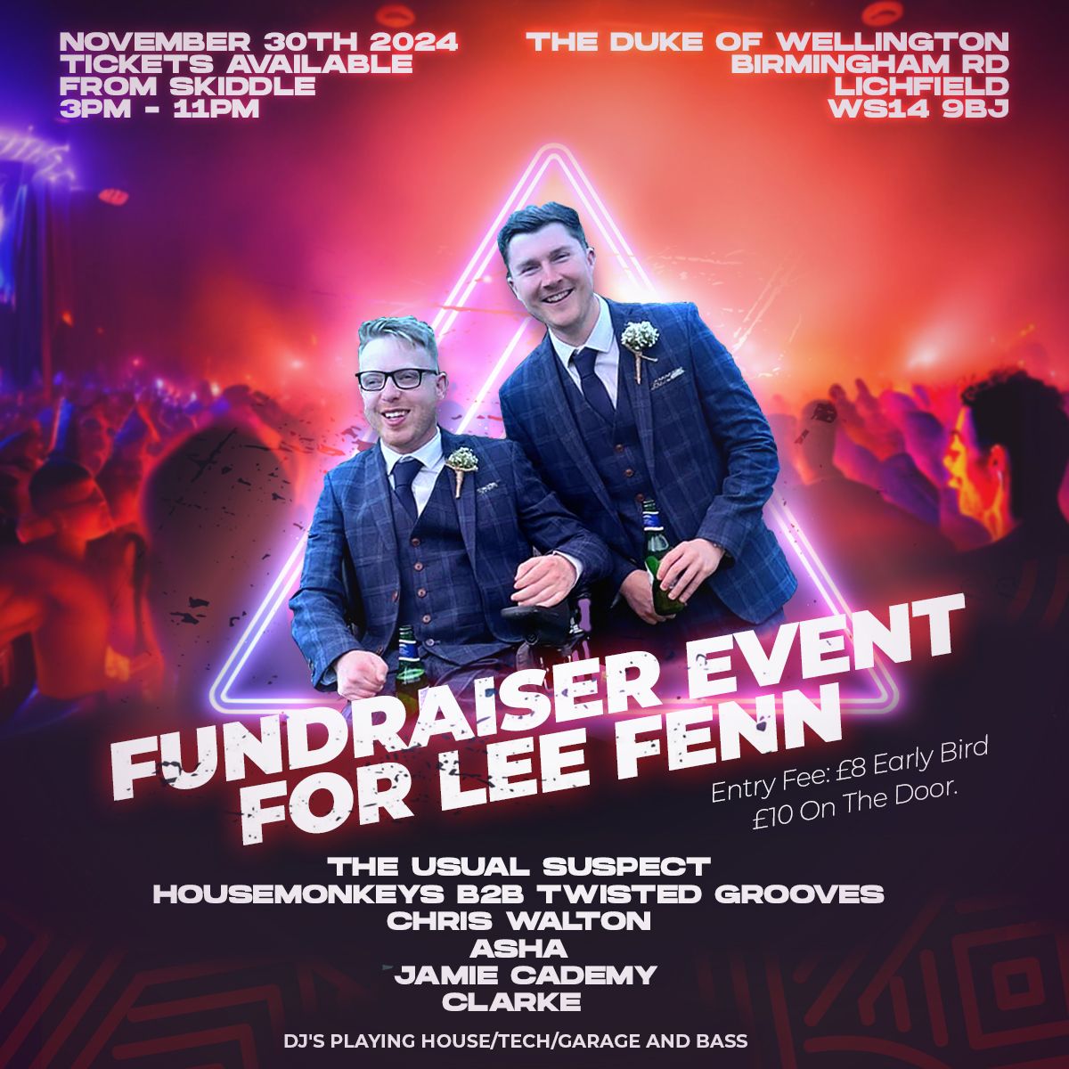 Fundraiser For Lee Fenn 