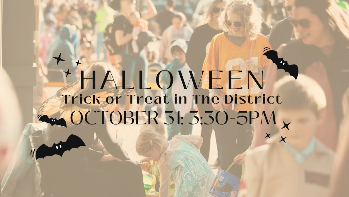 Trick or Treat in the District