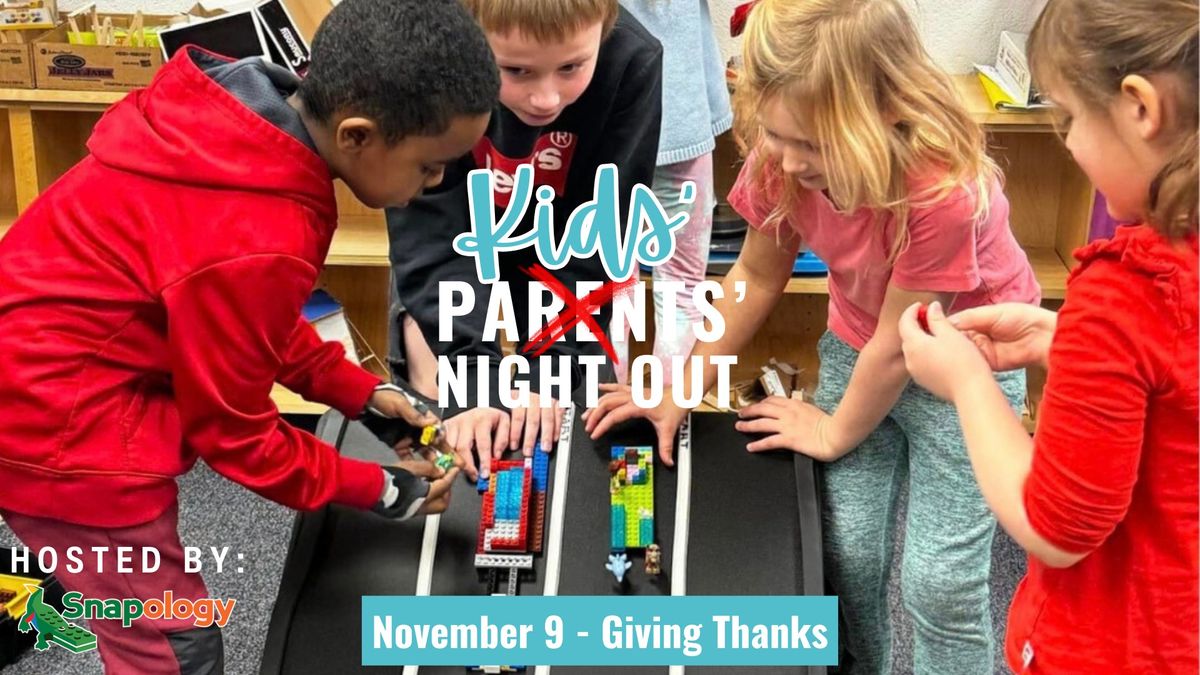 Kids Night Out: Giving Thanks