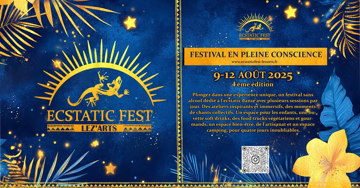 ECSTATIC FEST LEZ'ARTS 2025 CASTELNAUDARY 4 \u00e8me Edtion