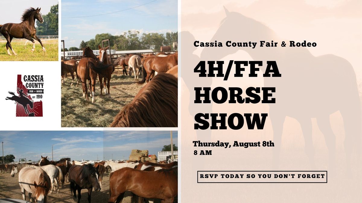 4-H\/FFA Horse Show - Cassia County Fair