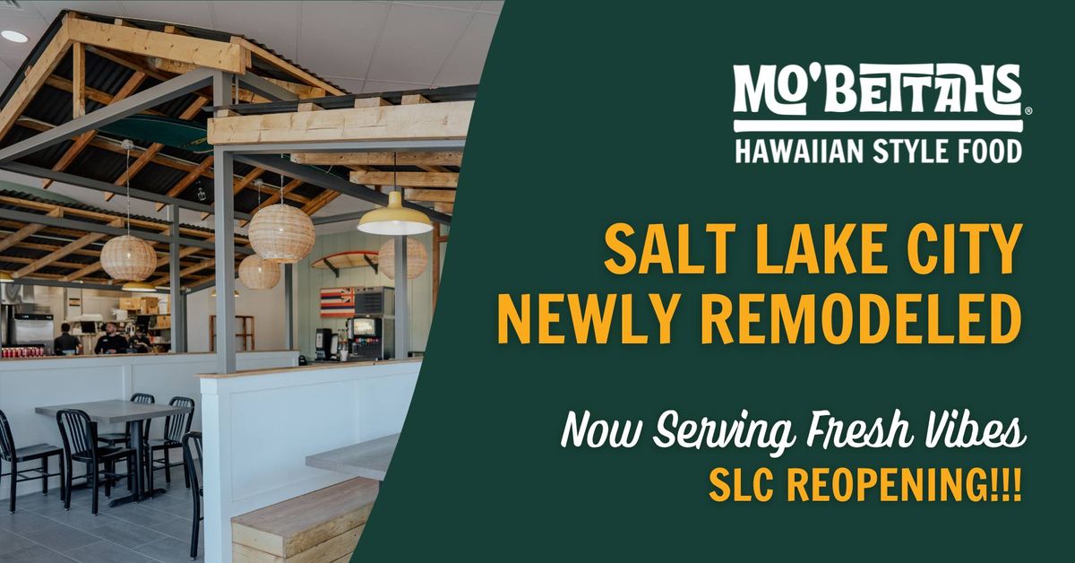 Salt Lake City Grand Re-Opening Party! ?
