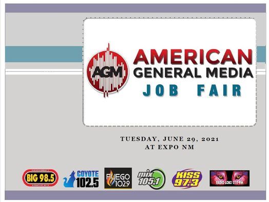 American General Media Job Fair 6\/29 10am-3pm