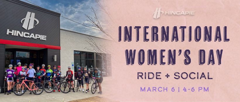 International Women's Day Group Ride + Social