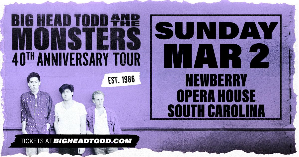 Big Head Todd and the Monsters 40th Anniversary Tour