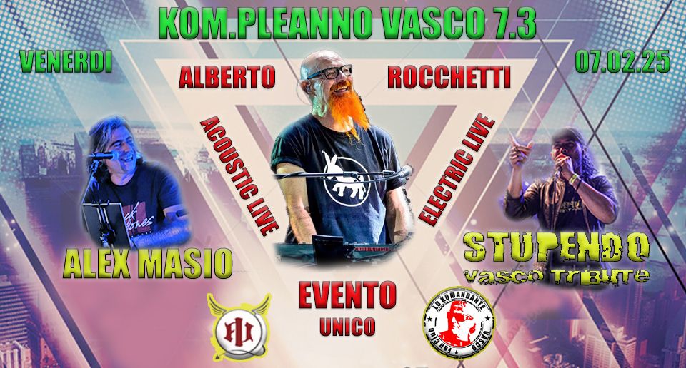 KOM.PLEANNO VASCO 7.3 @ Alberto Rocchetti in Acoustic & Electric Live