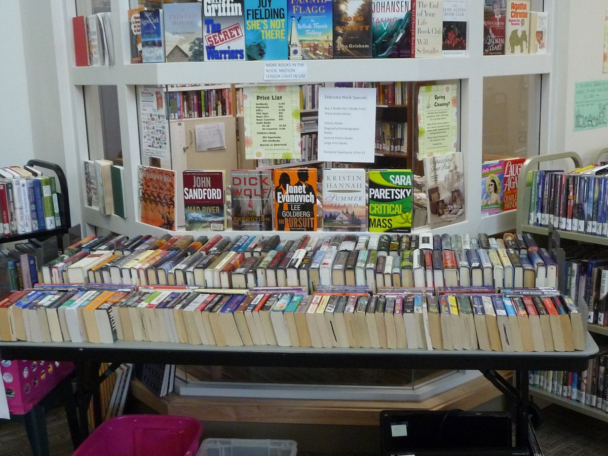 Friends of C F Library Bag of Books Sale