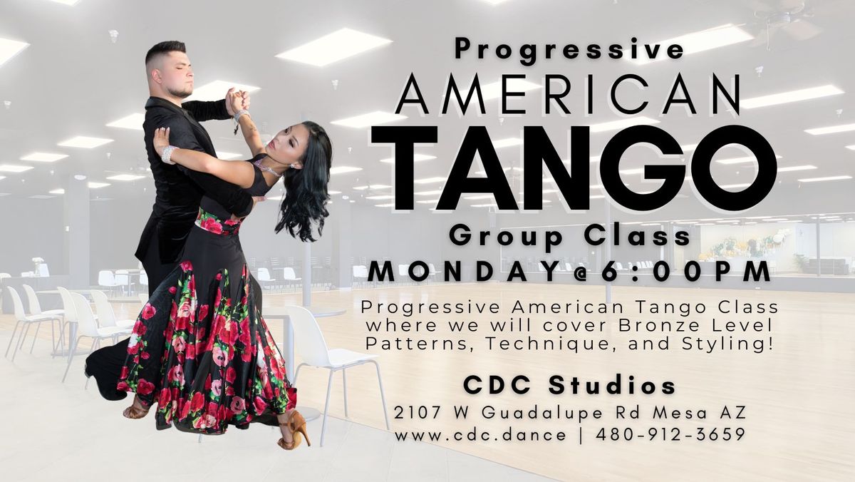 Progressive American Tango Group Class at CDC Studios