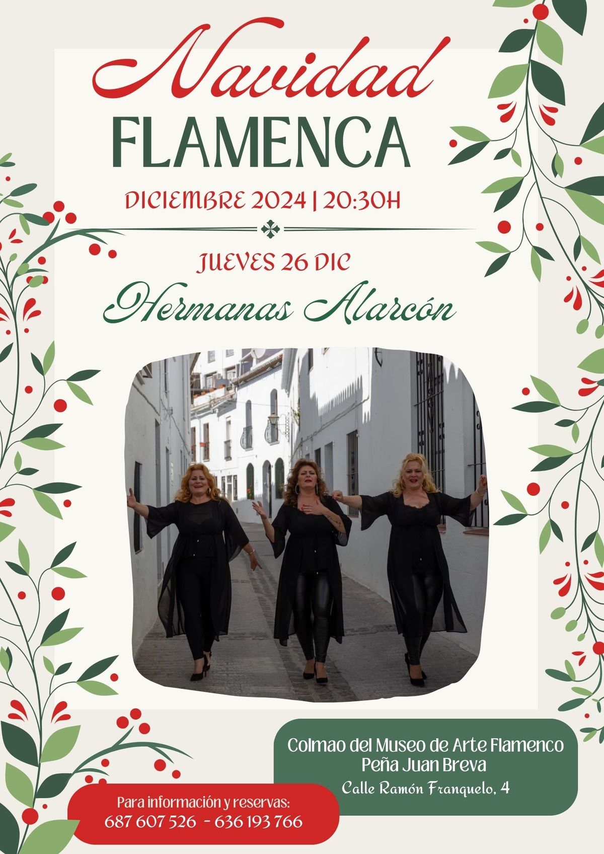 Zambomba de las Hermanas Alarc\u00f3n en Flamenco en el Museo | Navidad Flamenca 2024