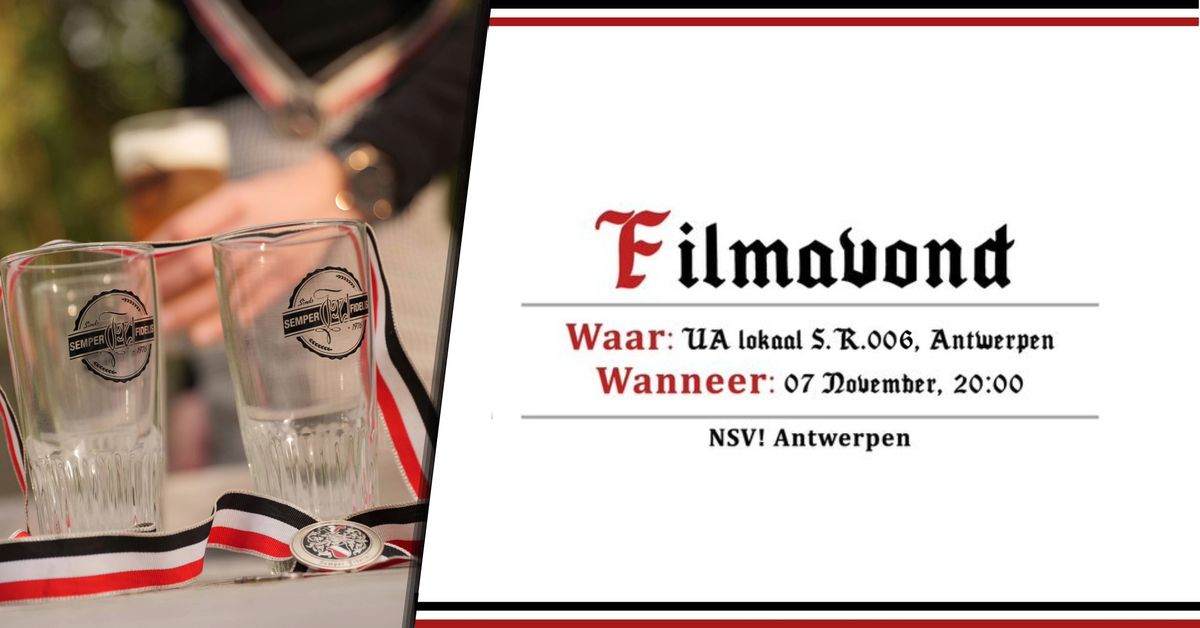 Filmavond | NSV! Antwerpen