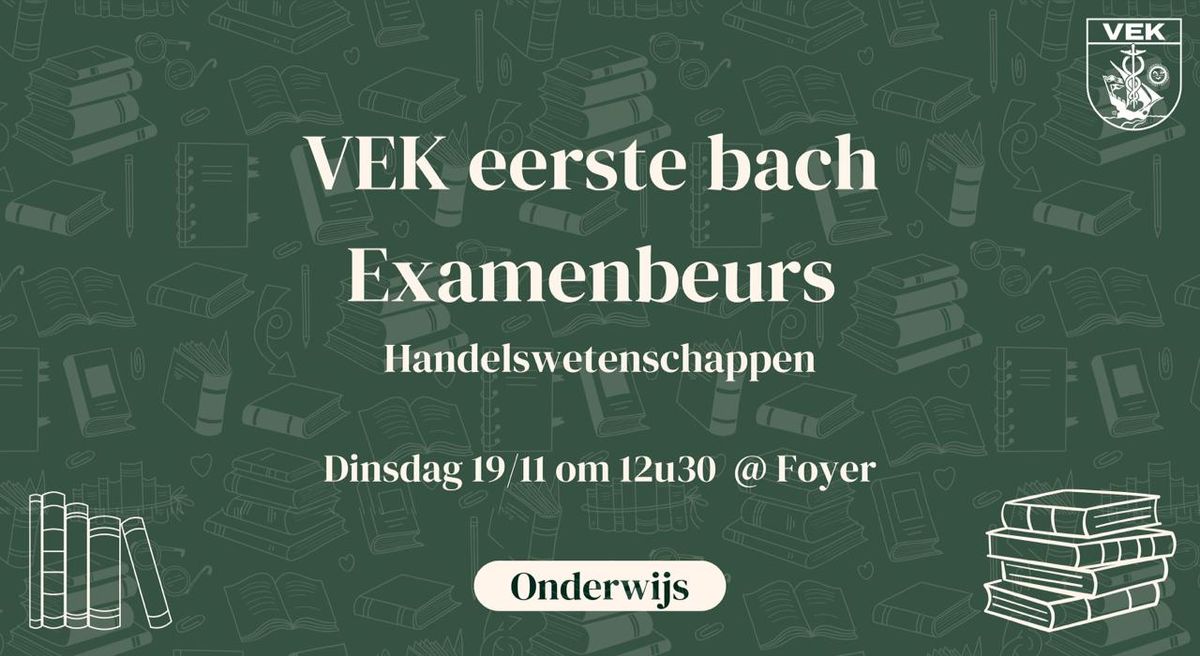 VEK Examenbeurs Handelswetenschappen