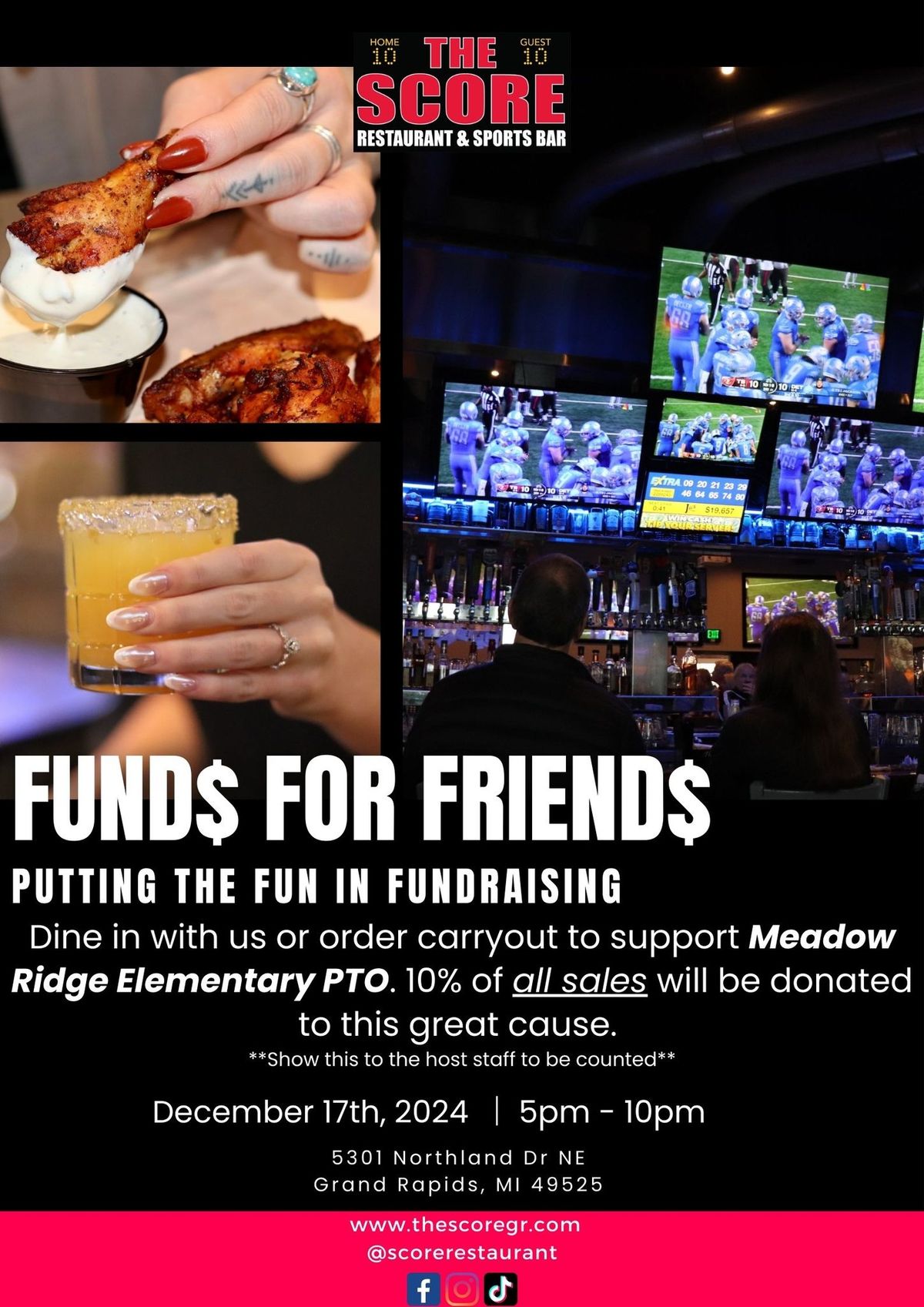 Funds for Friends: Meadow Ridge Elementary PTO