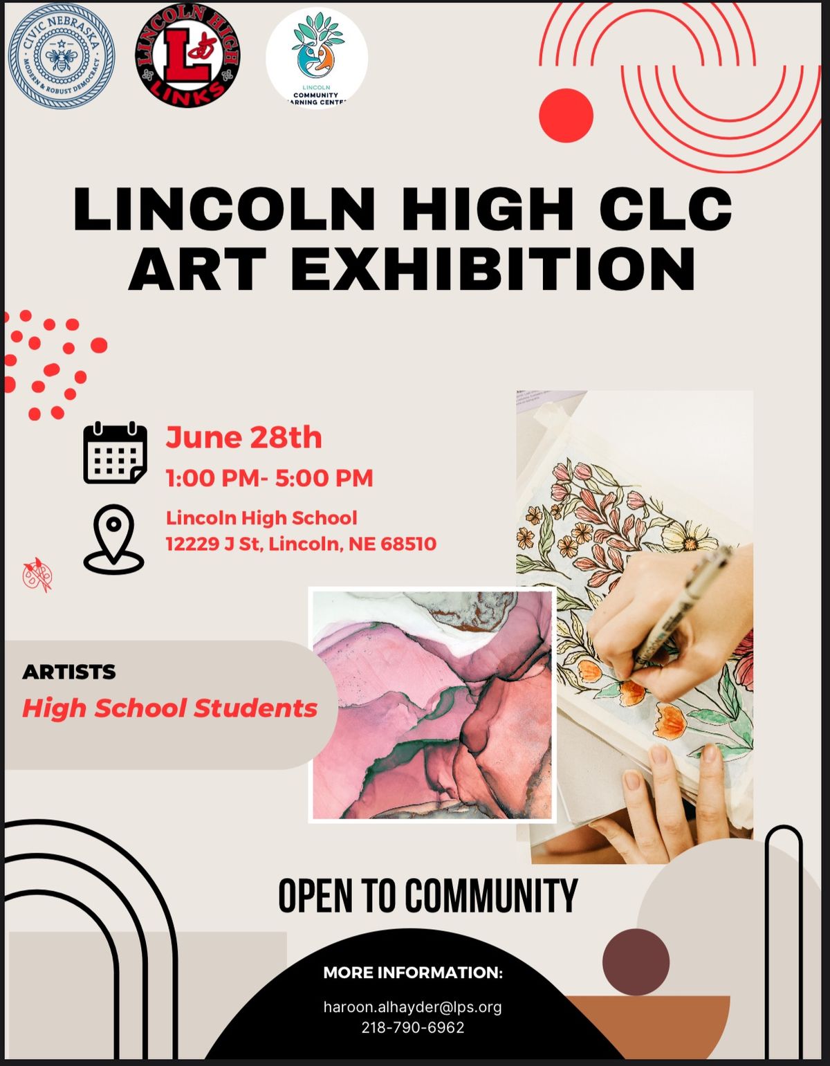 Lincoln High CLC Art Exhibition 