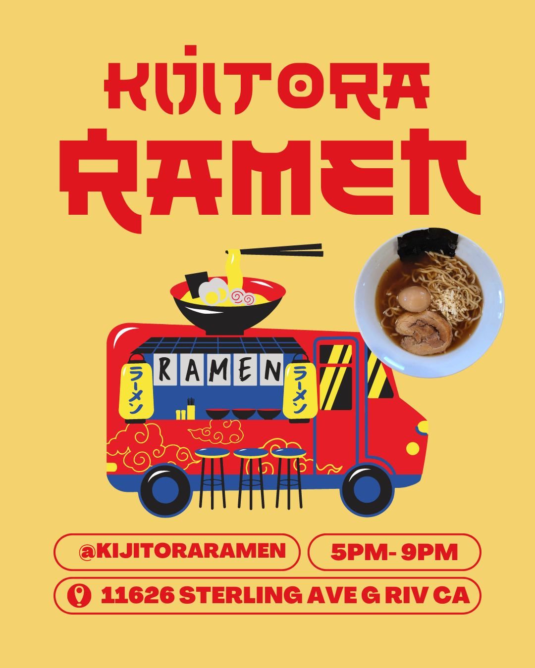 Food Truck - Kijitora Ramen