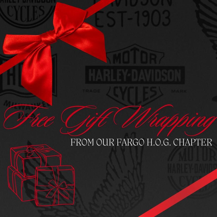 Free Gift Wrapping @ Harley-Davidson of Fargo