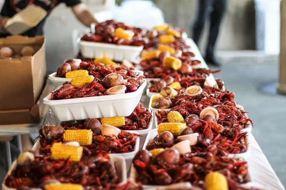 Crawfish at ADB! - pre purchased tickets required