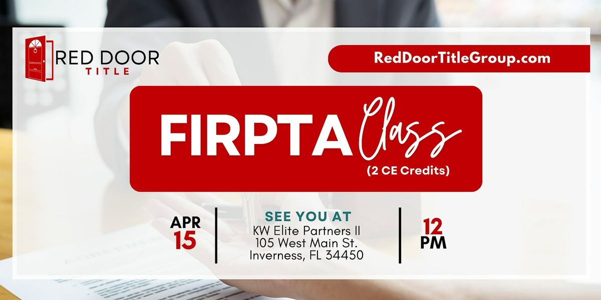 FIRPTA Class