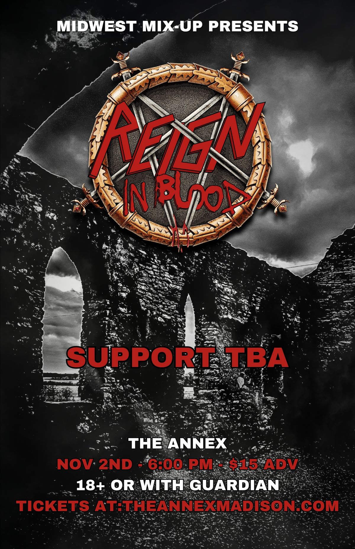 Reign In Blood - Slayer Tribute at The Annex - Madison WI