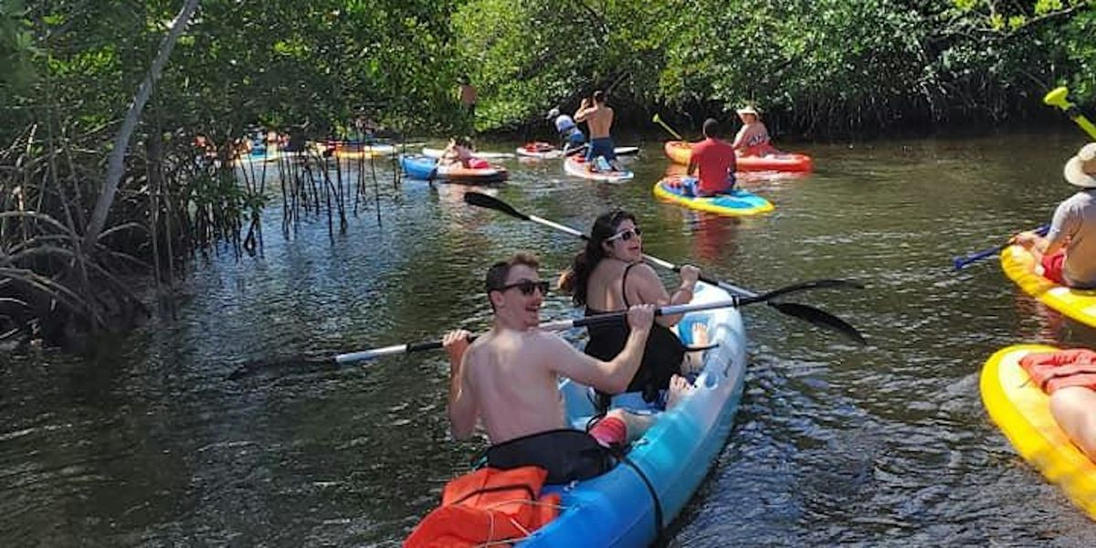 Seven Isles & Bonnet House Lagoon Paddle Tour + Museum, Gardens, & Grounds