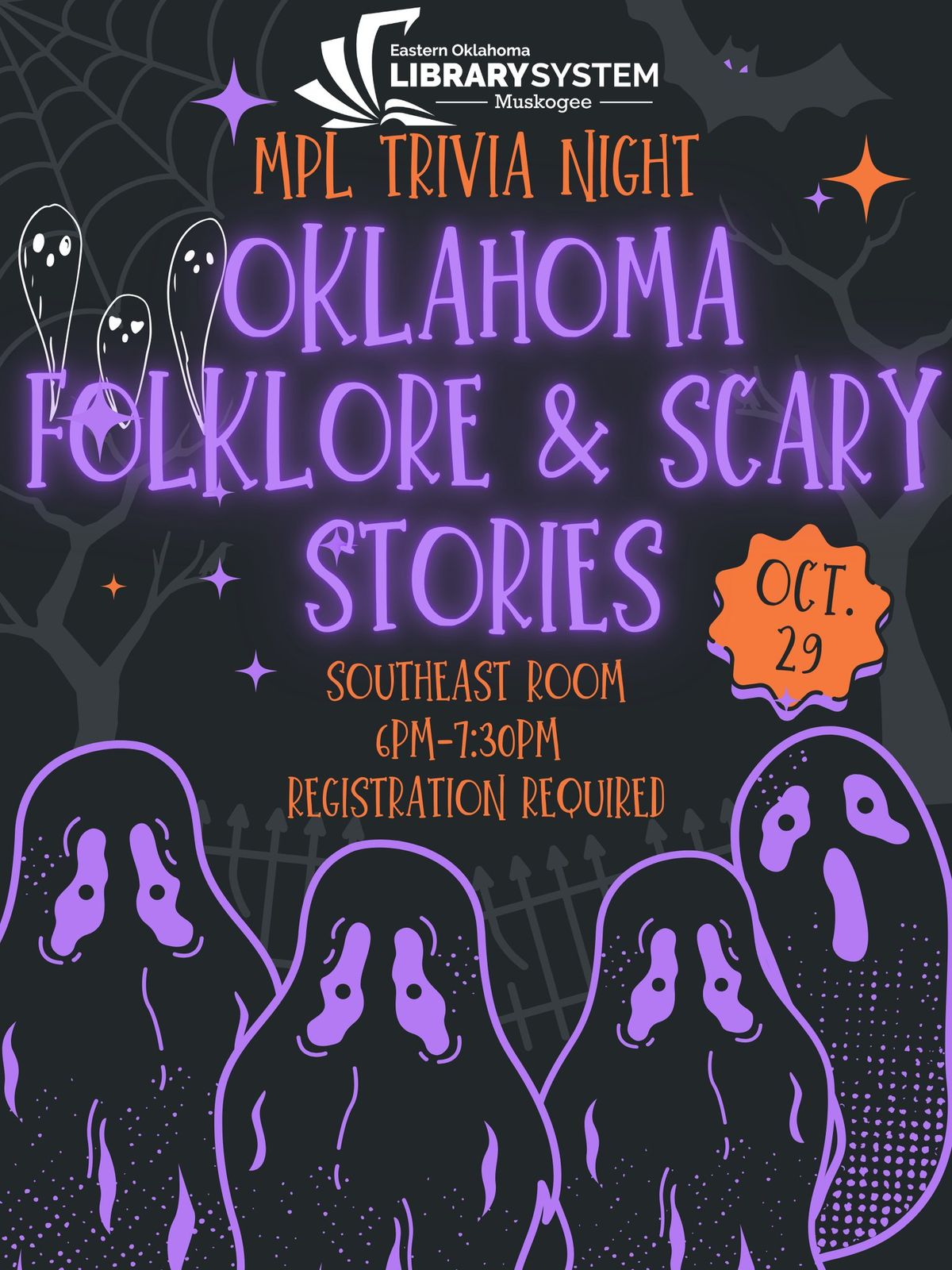 MPL Trivia Night: Oklahoma Folklore and Scary Stories