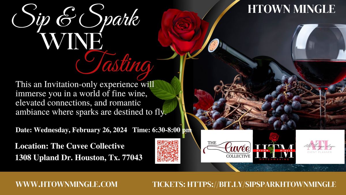 Sip & Spark: An Exclusive Wine Tasting for Elite Singles