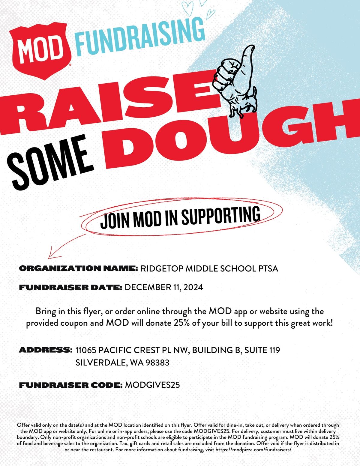 PTSA Fundraiser